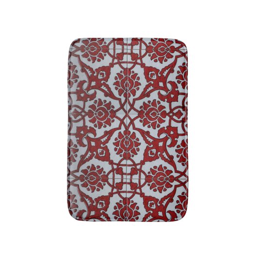 Türkische Rote Keramik Badematte (Vorderseite Vertikal)