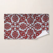 Türkische Rote Keramik Badhandtuch Set (Handtuch)