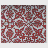 Türkische Rote Keramik Geschenkpapier (Flach)
