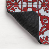 Türkische Rote Keramik Mousepad (Ecke)