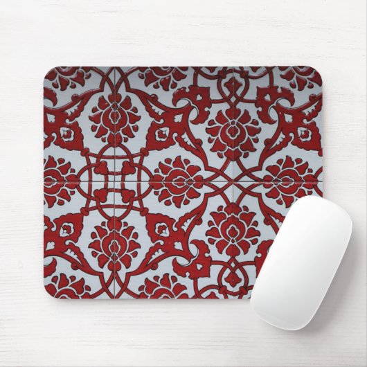Türkische Rote Keramik Mousepad (Mit Mouse)