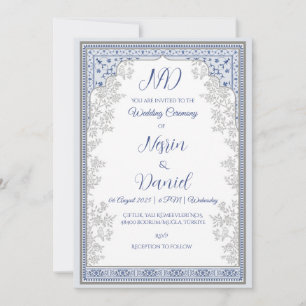 Türkische Royal Theme Wedding Invitation Card Einladung