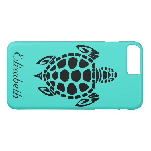 Türkische Schildkröte Case-Mate iPhone Hülle (Rückseite (Horizontal))