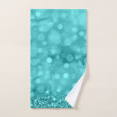 Türkische Schneeflocken Badhandtuch Set (Handtuch)