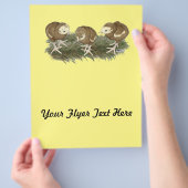 Türkische Schokoladenkuchen Flyer (Hand)