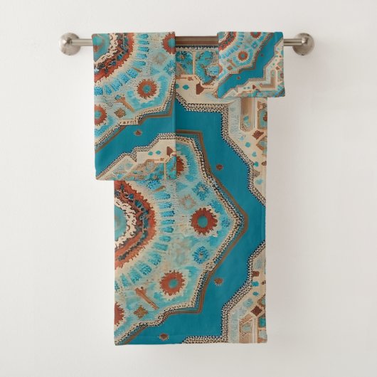 Türkische schöne alte Muster TrendCollection Badhandtuch Set (Insitu)