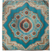 Türkische schöne alte Muster TrendCollection Duschvorhang (Vorderseite)