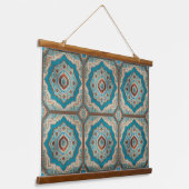 Türkische schöne alte Muster TrendCollection Wandteppich Mit Holzrahmen (Gewinkelt)