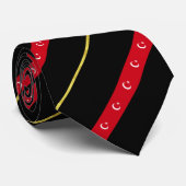 Türkische Streifenflagge Krawatte (Gerollt)