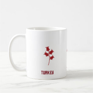 Türkische Tasse mit Tulips