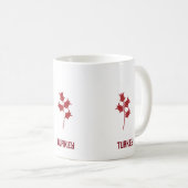 Türkische Tasse mit Tulips (VorderseiteRechts)