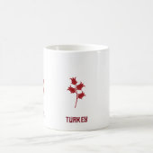 Türkische Tasse mit Tulips (Mittel)