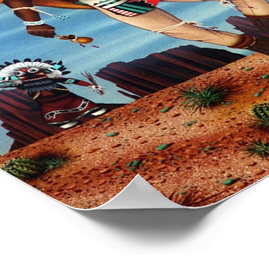 "Türkische Träume" Poster (Ecke)