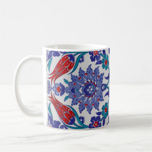 Türkische Tulpe Orientalische Arabeske Florale Bil Kaffeetasse