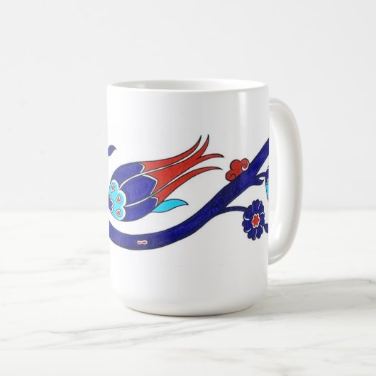türkische Tulpe Tasse (VorderseiteRechts)
