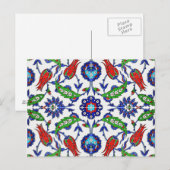 Türkische Tulpen Postkarte (Vorne/Hinten)