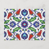 Türkische Tulpen Postkarte (Vorderseite)