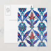 Türkische Tulpen Postkarte (Vorne/Hinten)