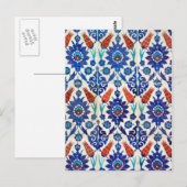 Türkische Tulpen Postkarte (Vorne/Hinten)