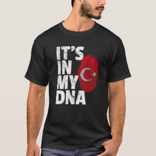 Türkische Türkei Flagge Es ist in meiner DNA Weihn T-Shirt