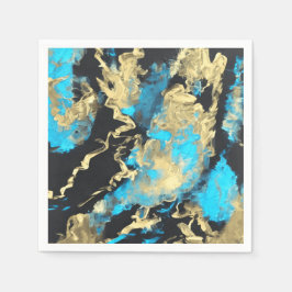 Türkische und Abstrakte Kunst Serviette