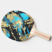Türkische und Abstrakte Kunst Tischtennis Schläger (Seitenansicht)