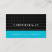 Türkische und coole Visitenkarte (Rückseite)