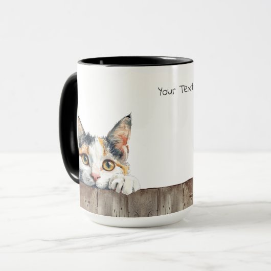 Türkische Van-Cat-Tasse Tasse (Vorderseite Links)