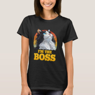 Türkische Van Cats Ich bin der BOSS Funny Türkisch T-Shirt