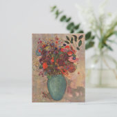 Türkische Vase von Odilon Redon, Vintage Blume Art (Stehend Vorderseite)