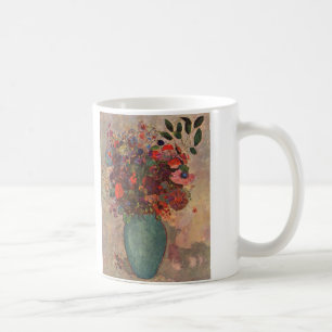 Türkische Vase von Odilon Redon, Vintage-Blumen-Ku Kaffeetasse