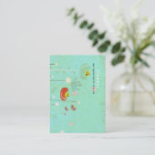 Türkische Visitenkarte (Stehend Vorderseite)