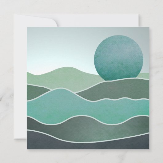 Türkische Weltlandschaft (Rückseite)