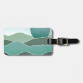 Türkische Weltlandschaft Gepäckanhänger (Vorderseite horizontal)