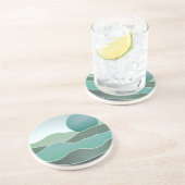 Türkische Weltlandschaft Getränkeuntersetzer (Seite)