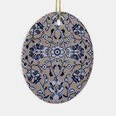 Türkische Wolldecke Keramik Ornament (Rechts)