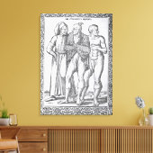 Türkische Wrestler Leinwanddruck (Insitu (Wohnzimmer))