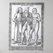 Türkische Wrestler Poster (Vorne)