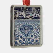 Türkische Zisnikfliesen Ornament Aus Metall (Rechts)
