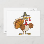 Türkischer Cartoon-Charakter Postkarte (Vorne/Hinten)