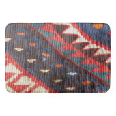 Türkischer exotischer Bohemischer Boho ethnischer Badematte (Vorderseite)