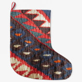 Türkischer exotischer Bohemischer Boho ethnischer Großer Weihnachtsstrumpf (Vorderseite)