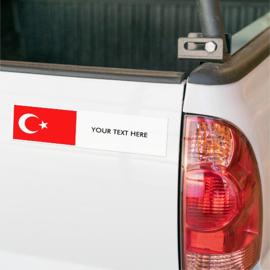 Türkischer FLAGGE Autoaufkleber (Auf Lkw)