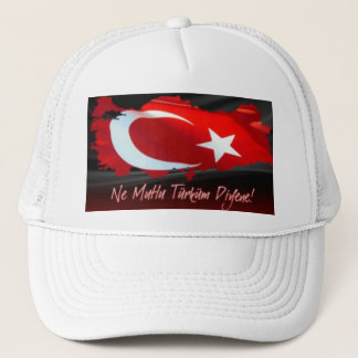 Türkischer Flaggenhut Truckerkappe