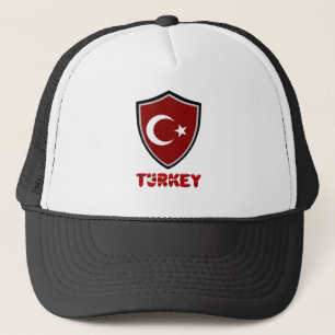 Türkischer Flaggenhut Truckerkappe