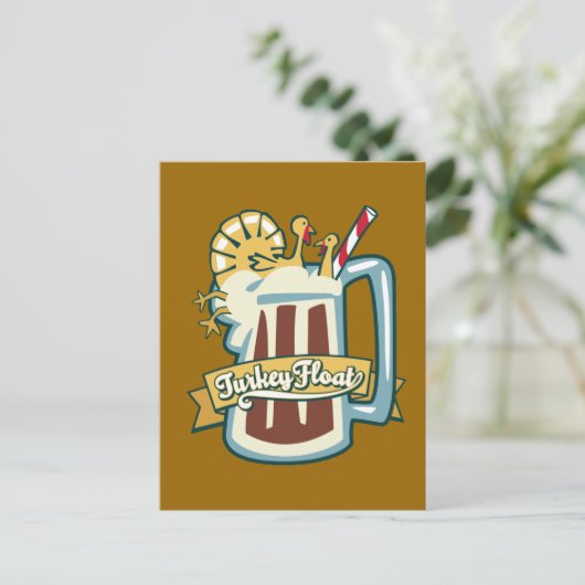 Türkischer Float Postkarte (Stehend Vorderseite)