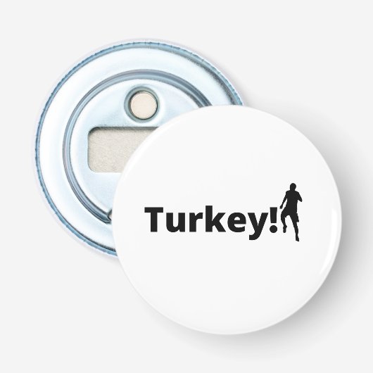 Türkischer Fußball Flaschenöffner (Vorderseite)
