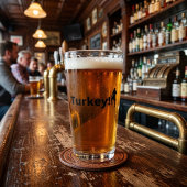 türkischer Fußballspieler Glas