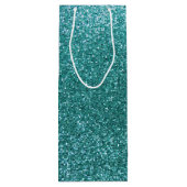 Türkischer Glitzer Geschenktüte Für Weinflaschen (Rückseite)