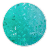 Türkischer Glitzer Keramikknauf (Vorderseite)